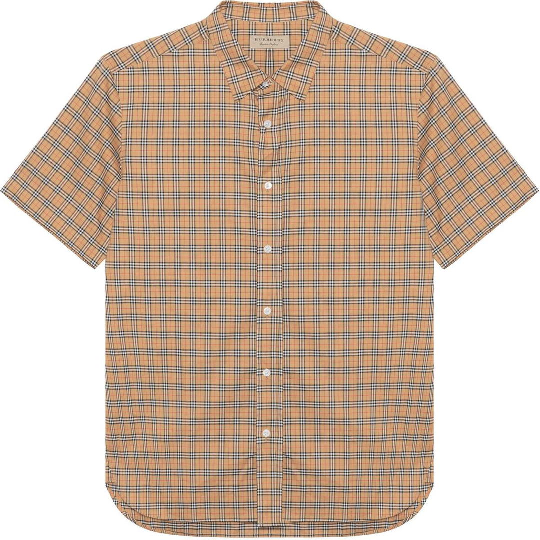Burberry Burberry Edward Short Sleeve Check Shirt