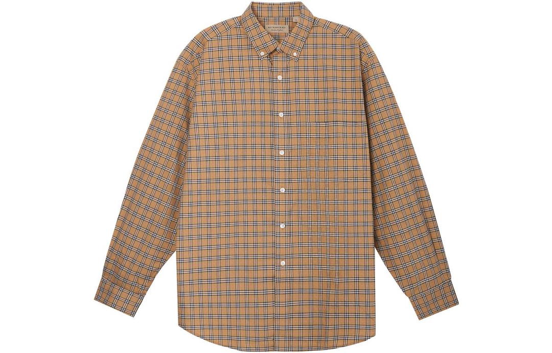Burberry Burberry Small Scale Check Cotton Shirt