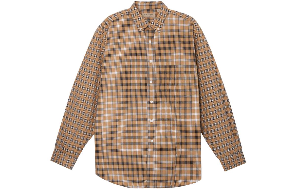 Burberry Burberry Small Scale Check Cotton Shirt