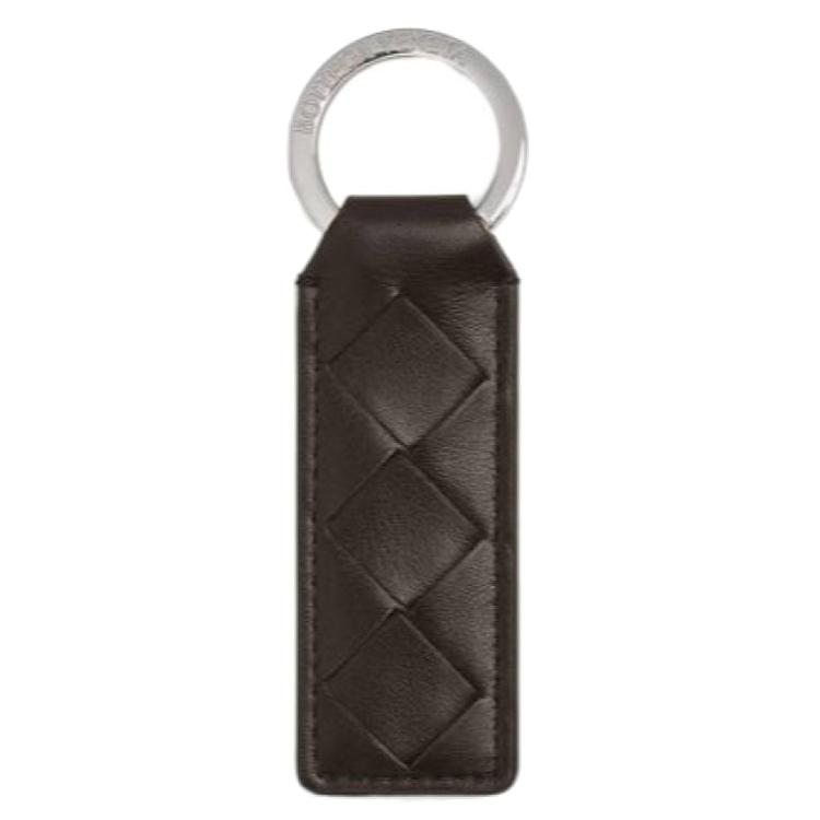 Bottega Veneta Bottega Veneta Cow Leather Keychains Men's Brown