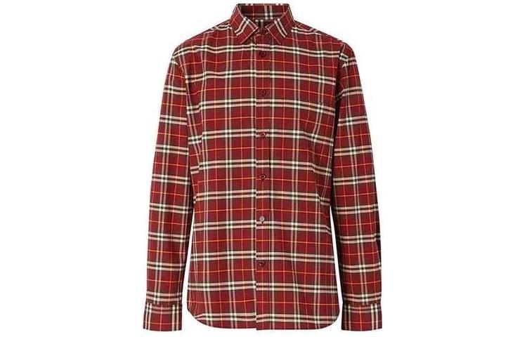 Burberry Burberry Check Stretch Cotton Poplin Shirt