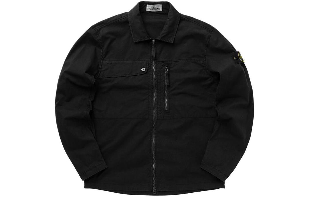 Stone Island STONE ISLAND SS24 Jackets Coats Men's Black