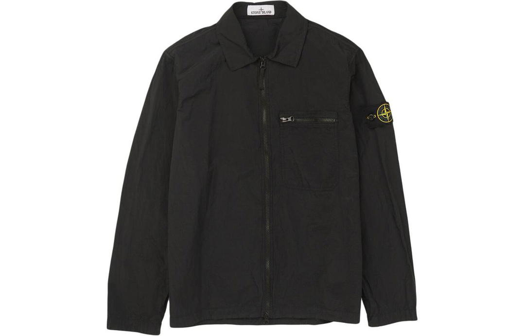 Stone Island STONE ISLAND Metal Nylon Series Jackets Men Black