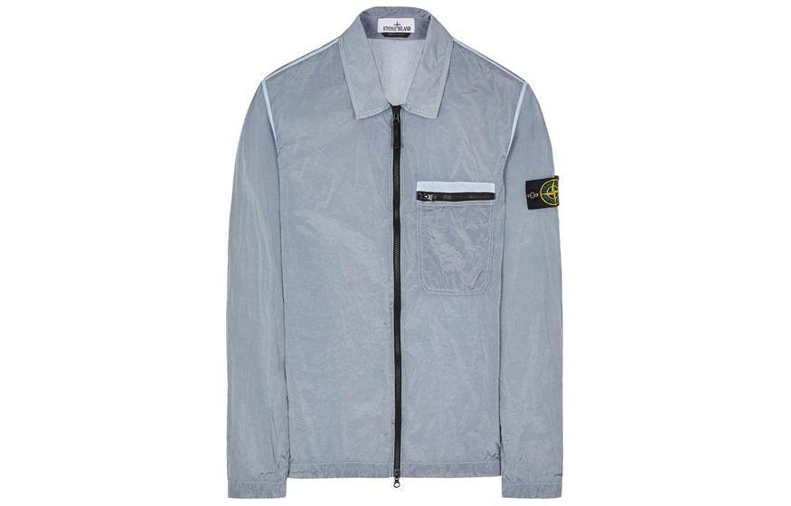Stone Island STONE ISLAND Metal Nylon Series Jackets Men Sky Blue