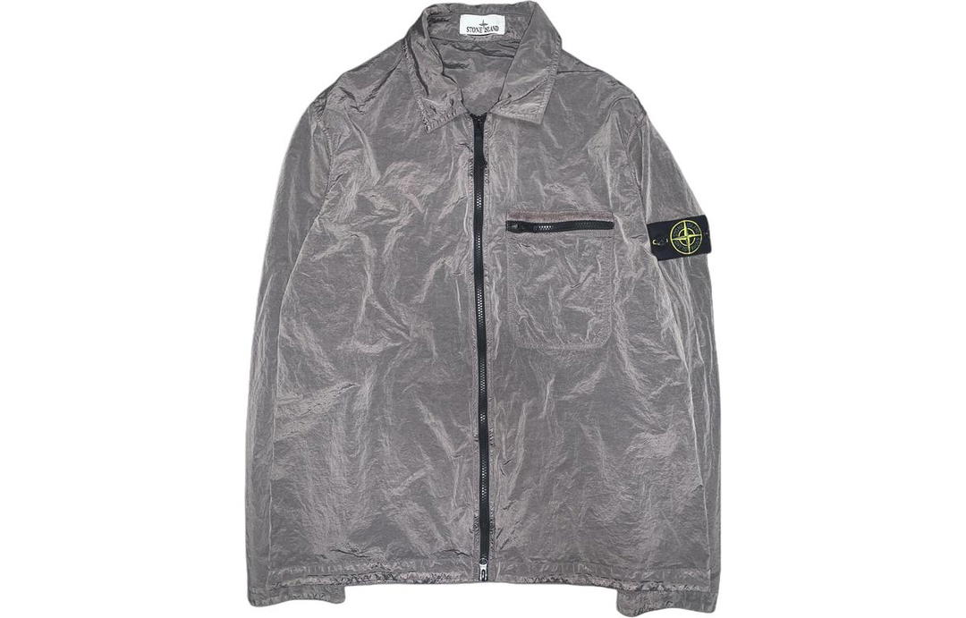 Stone Island STONE ISLAND Zip up Shirt Jacket