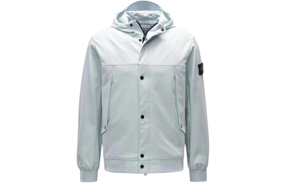 Stone Island STONE ISLAND SS24 Jackets Men Frost Blue