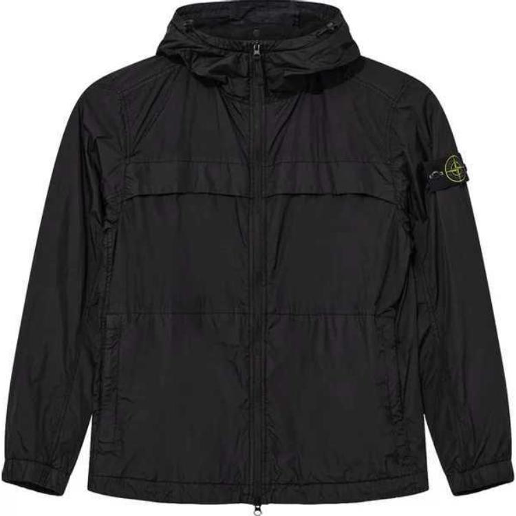 Stone Island STONE ISLAND Garment Dyed Crinkle Hooded Jacket