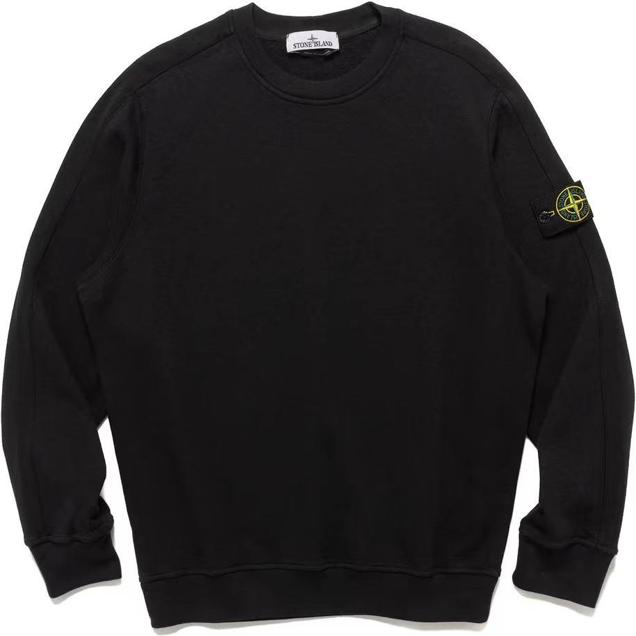 Stone Island STONE ISLAND Logo Patch Sleeved Crewneck Sweatshirt
