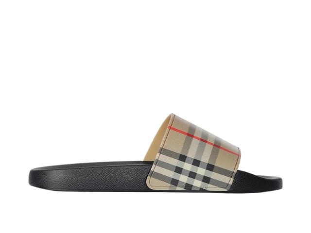 Burberry Burberry Vintage Check Slides Archive Beige - view 1