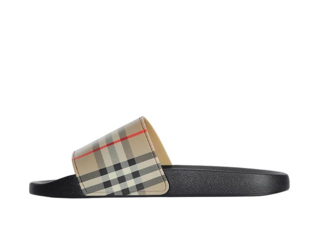 Burberry Burberry Vintage Check Slides Archive Beige - view 2