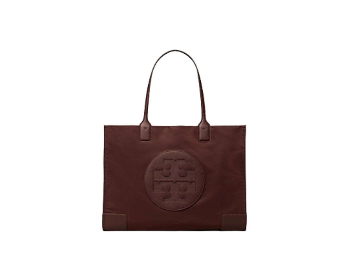 Tory Burch Tory Burch Ella Logo Tote Tempranillo