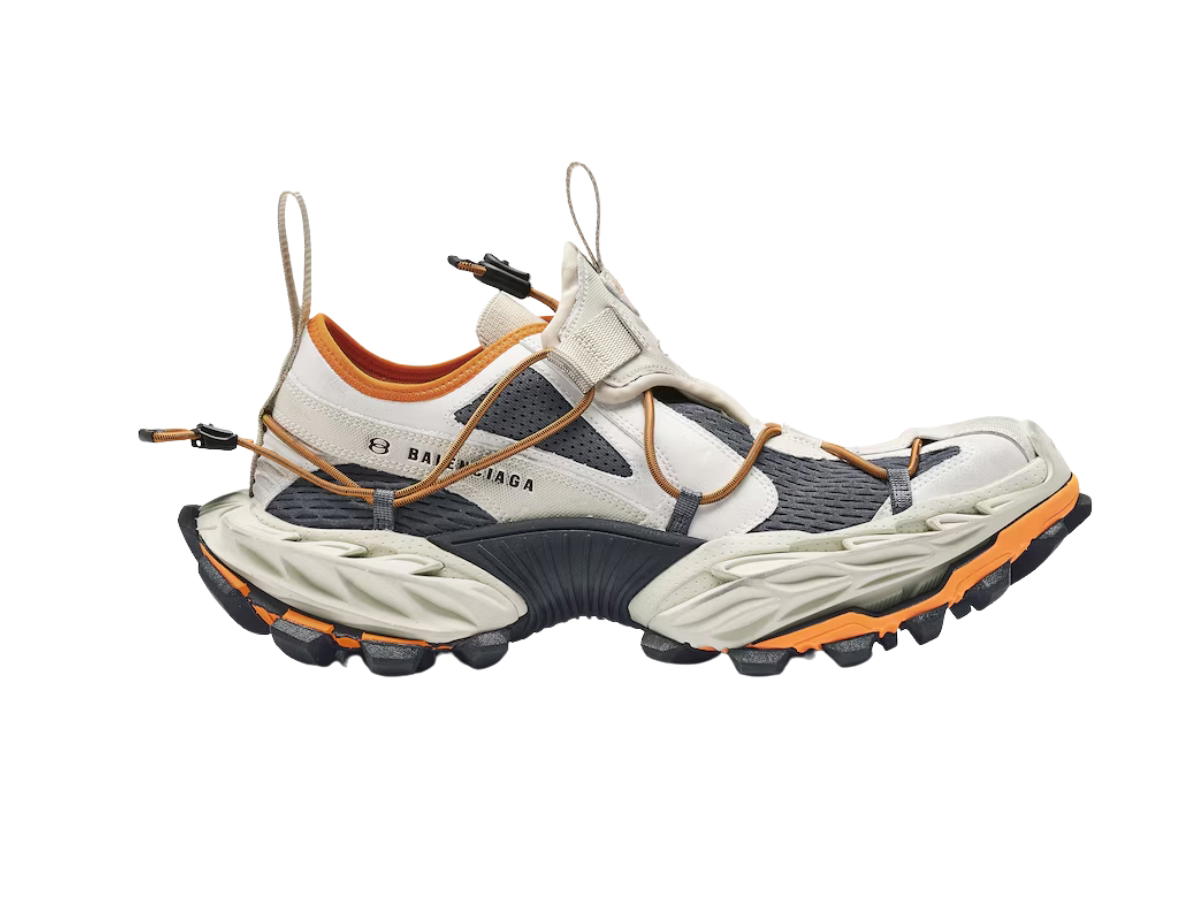 Balenciaga Balenciaga Men's Hike Sneaker Beige-Orange