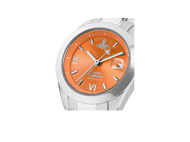 Vivienne Westwood Vivienne Westwood Fenchurch Watch 29 MM Silver Orange - view 4