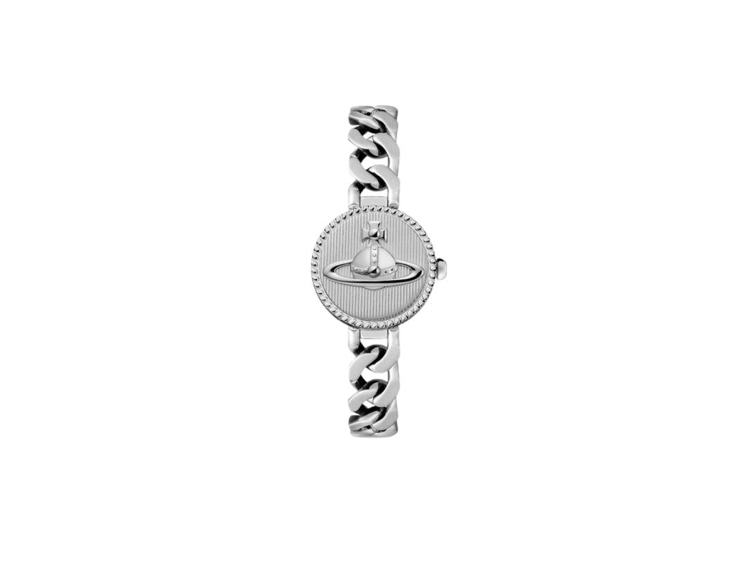 Vivienne Westwood Vivienne Westwood Orb Button Watch Silver