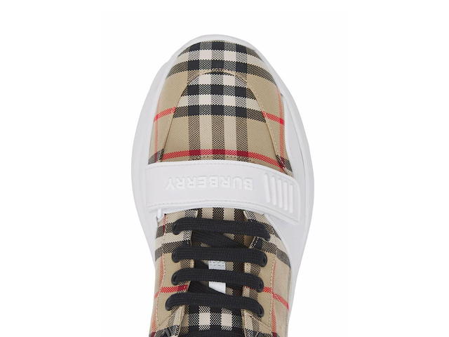 Burberry Burberry Checked Motif Sneakersbeige Polyester 90 Ovine Leather 37 Polyester 55 Polyurethane (W) - view 4