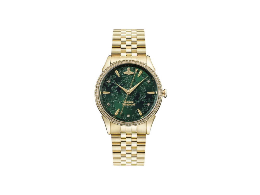 Vivienne Westwood Vivienne Westwood Wallace Watch 38MM Gold Green