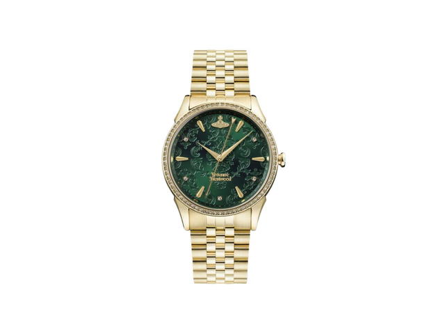 Vivienne Westwood Vivienne Westwood Wallace Watch 38MM Gold Green - view 1