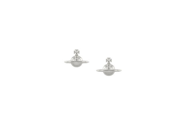 Vivienne Westwood Vivienne Westwood Solid Orb Earrings Platinum - view 1