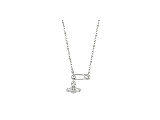 Vivienne Westwood Vivienne Westwood Lucrece Pendant Platinum-White Cz - view 1