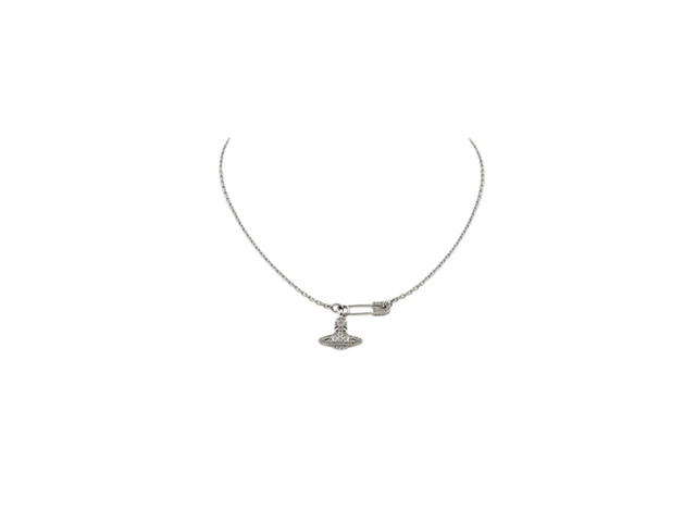 Vivienne Westwood Vivienne Westwood Lucrece Pendant Platinum-White Cz - view 2