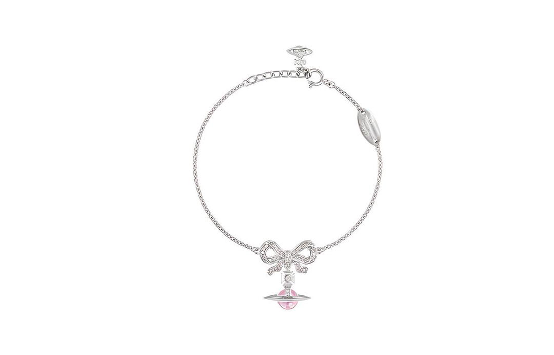 Vivienne Westwood Vivienne Westwood Recycled Silver Cubic Zirconia Bracelets Women's Silver