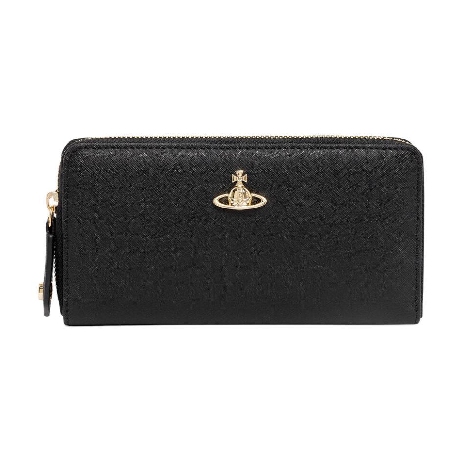 Vivienne Westwood Vivienne Westwood Recycled Polyester Cotton With Polyurethane Wallet Women's Black