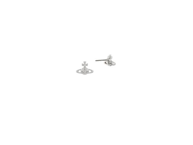 Vivienne Westwood Vivienne Westwood Lorelei Stud Earrings Platinum - view 2
