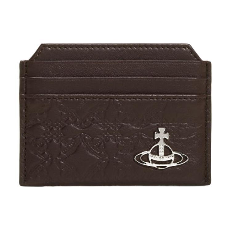 Vivienne Westwood Vivienne Westwood Leather Card Holder Men's Brown