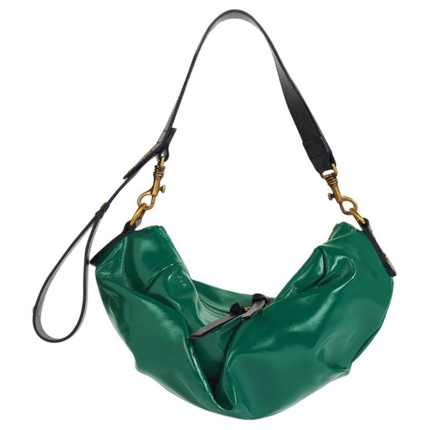 Vivienne Westwood Vivienne Westwood Leather Handbag Shoulder Bag Small Size Women's Green