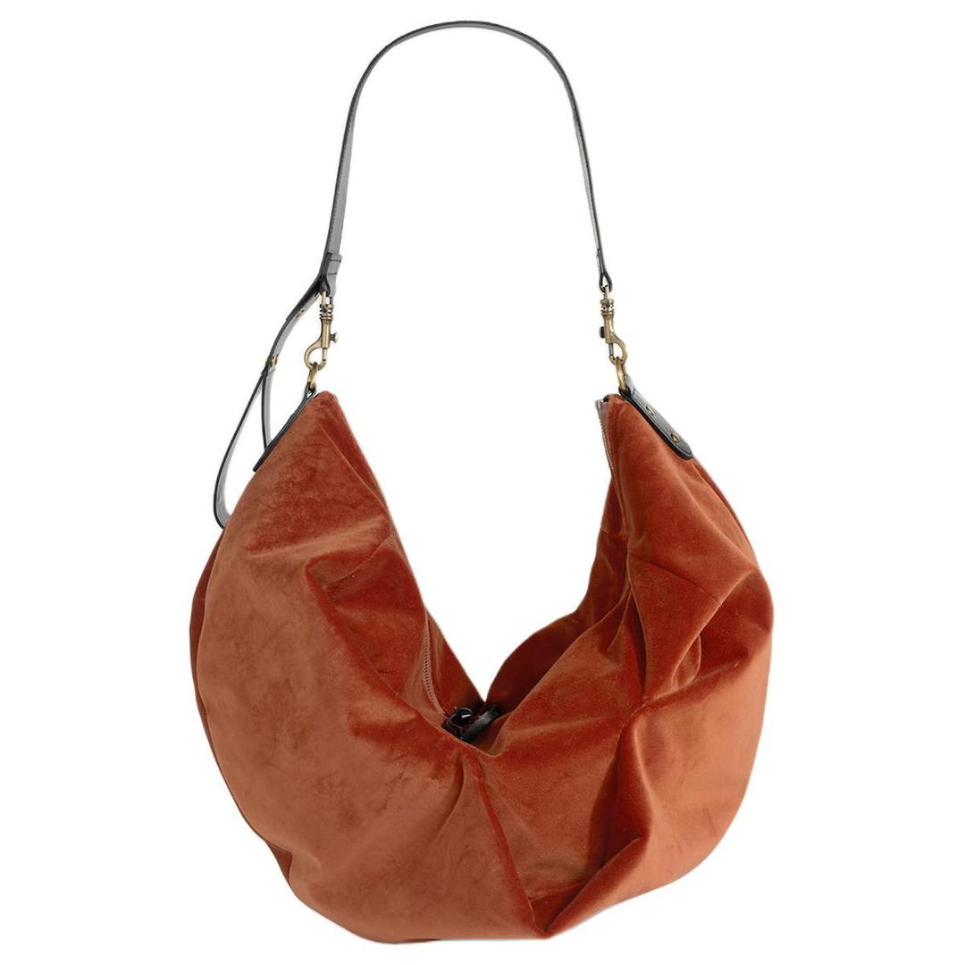 Vivienne Westwood Vivienne Westwood Cotton Handbag, Shoulder Bag Women's Burnt Orange