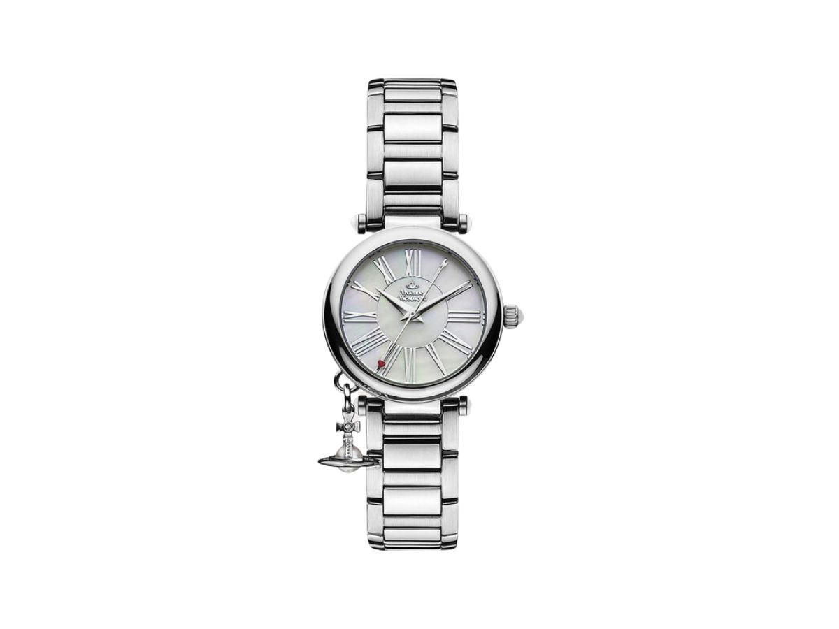 Vivienne Westwood Vivienne Mother Orb Watch 32MM Silver