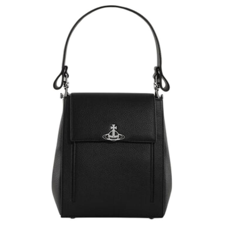 Vivienne Westwood Vivienne Westwood Polyurethane One Shoulder Handbags Women's Black