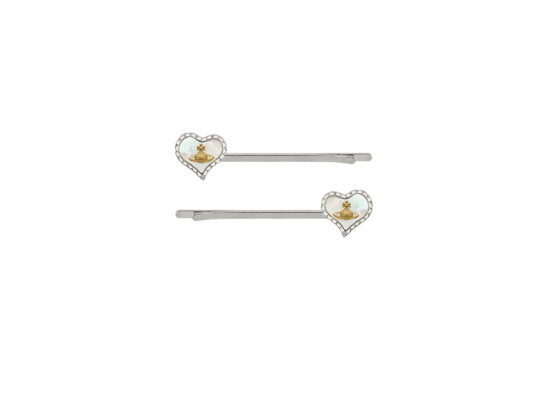Vivienne Westwood Vivienne Westwood Petra Bobby Pins Platinum