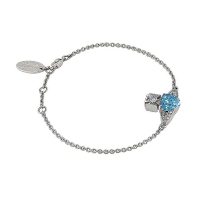 Vivienne Westwood Vivienne Westwood Ariella Bracelet - Silver/Blue - view 3