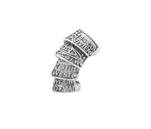 Buy Vivienne Westwood Josephus Ring Antique Platinum at Sasom – Authentic and Ready to Ship
