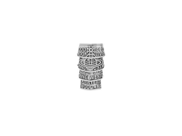 Vivienne Westwood Vivienne Westwood Josephus Ring Antique Platinum - view 2