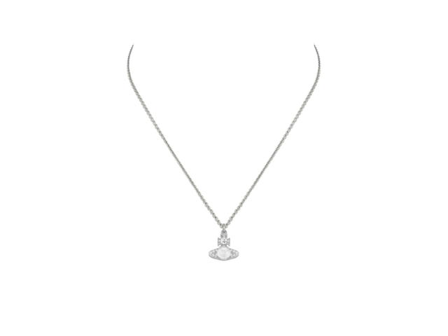 Vivienne Westwood Vivienne Westwood Ondina Pendant Necklace Platinum White CZ - view 2