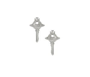 Buy Vivienne Westwood Curzio Earrings Platinum at Sasom – Authentic and Ready to Ship