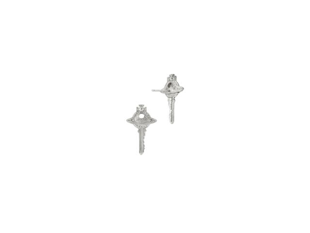Vivienne Westwood Vivienne Westwood Curzio Earrings Platinum - view 2