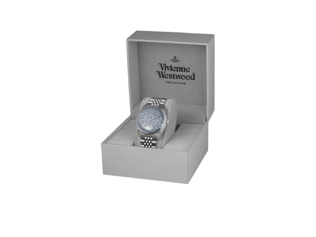 Vivienne Westwood Vivienne Westwood Lady Sydenham Watch Silver Blue - view 6