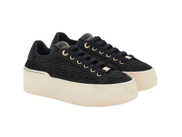 Ferragamo Ferragamo Wedge Sneaker Nero (W) - view 2