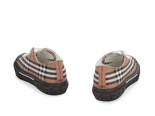 Burberry Burberry Canvas Lowtop Sneakersbeige Rubber Polyurethane 3 Cotton Polyamide 3 Cotto - view 4