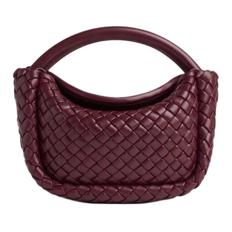 Bottega Veneta Bottega Veneta Sheepskin Shoulder Bag Crossbody Bag Handbag Mini Women's Barolo Red