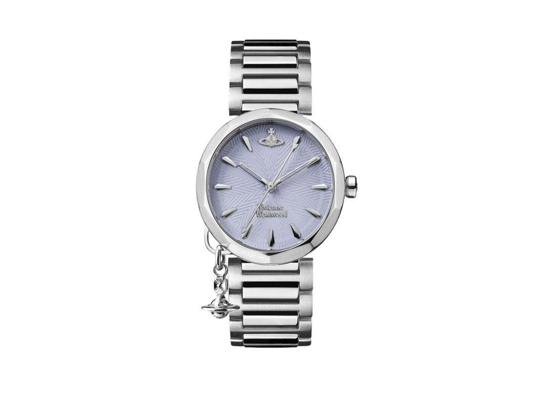 Vivienne Westwood Vivienne Westwood Poplar Watch 31MM Blue Silver