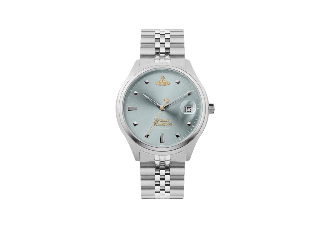 Vivienne Westwood Vivienne Westwood Camberwell Watch 37MM Blue Silver