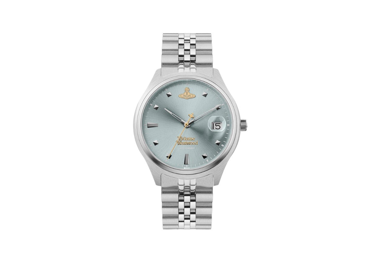 Vivienne Westwood Vivienne Westwood Camberwell Watch 37MM Blue Silver