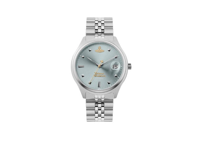 Vivienne Westwood Vivienne Westwood Camberwell Watch 37MM Blue Silver - view 1