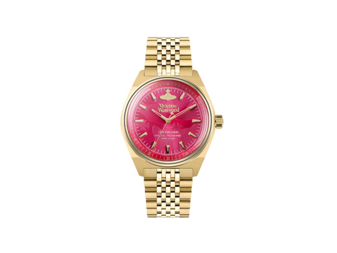 Vivienne Westwood Vivienne Westwood Lady Sydenham Watch 39MM Gold Pink