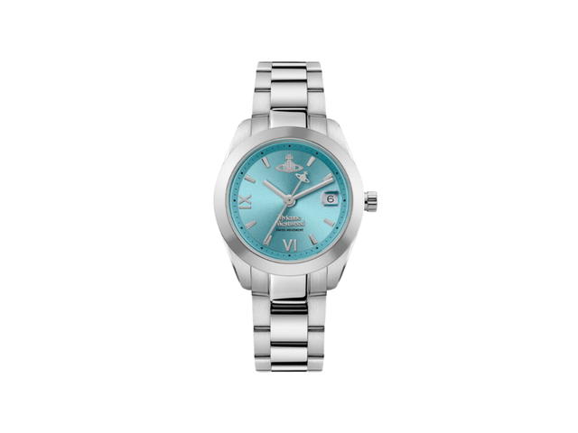 Vivienne Westwood Vivienne Westwood Fenchurch Watch 29MM Silver Turquoise - view 1
