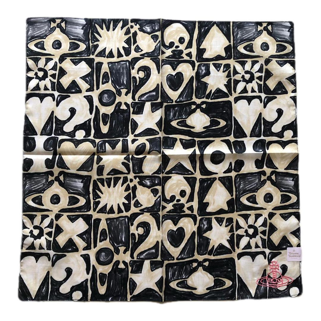 Vivienne Westwood Vivienne Westwood Handkerchief In Cotton Silk Black